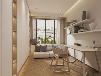 侘寂书房3D模型下载